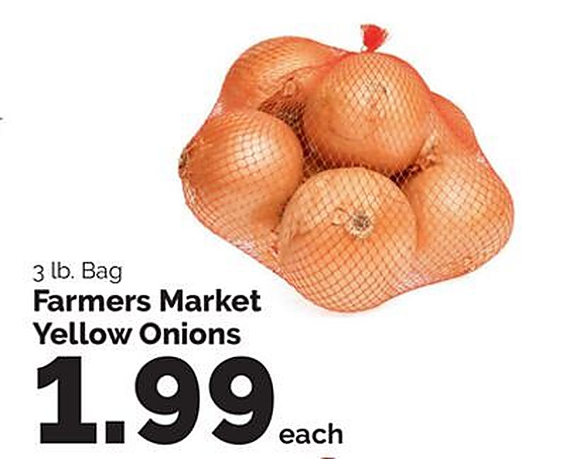 Farmers Market Yellow Onions - Harris Teeter weekly ad deal