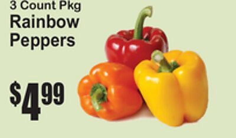 Rainbow Peppers - Superfresh weekly ad deal