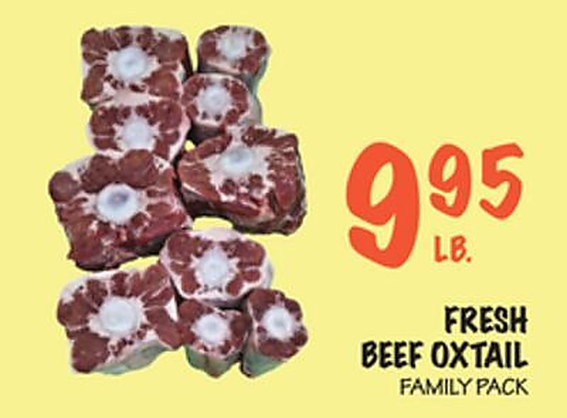 FRESH BEEF OXTAIL - Foodarama weekly ad deal