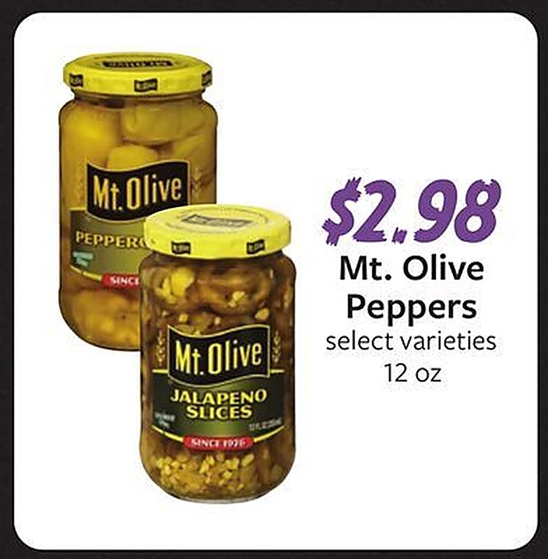 Mt. Olive Peppers - Fareway Meat and Grocery weekly ad deal