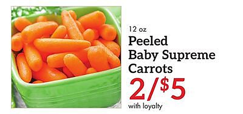 Peeled Baby Supreme Carrots - Remke Markets weekly ad deal