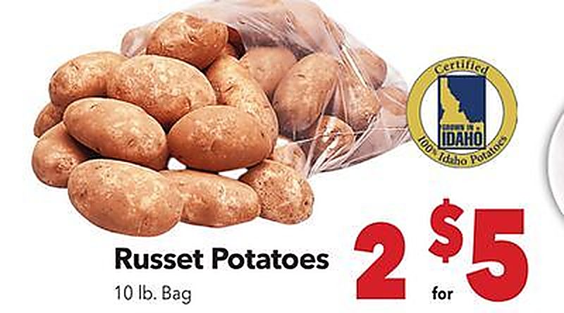Russet Potatoes - Vallarta Supermarkets weekly ad deal
