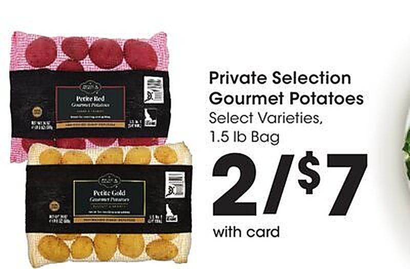 Private Selection Gourmet Potatoes - Kroger weekly ad deal