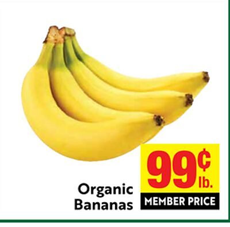 Organic Bananas - Lucky California weekly ad deal