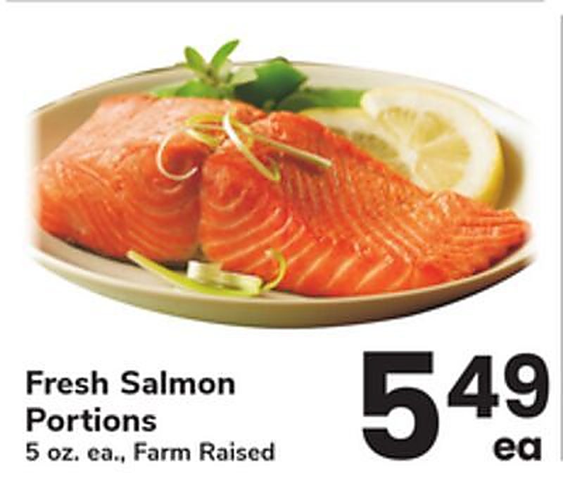 Fresh Salmon Portions - Acme Markets weekly ad deal