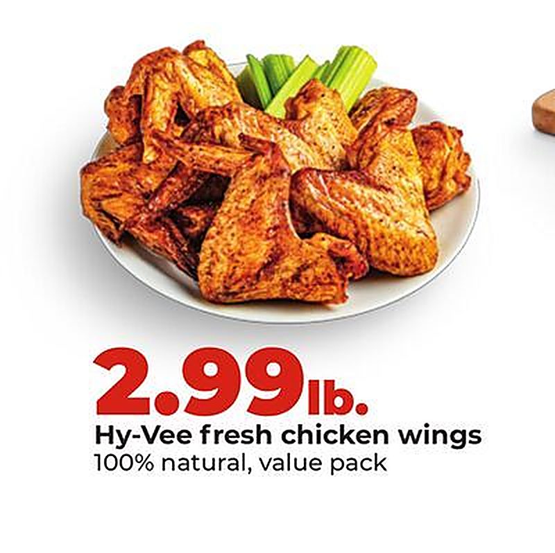 Hy-Vee fresh chicken wings - Hy Vee weekly ad deal