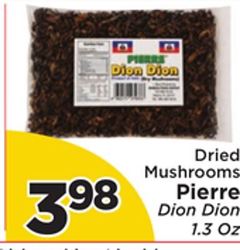 Pierre Dried Mushrooms - Presidente Supermarketss weekly ad deal