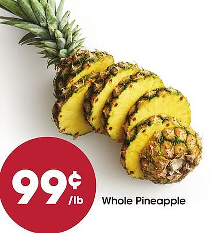 Whole Pineapple - Foods Co weekly ad deal