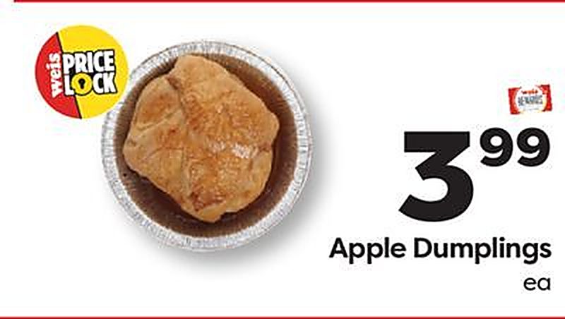 Apple Dumplings - Weis Markets weekly ad deal