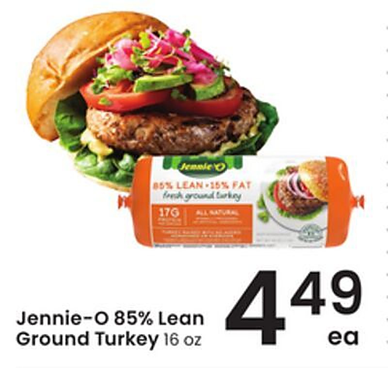 Jennie-O 85% Lean Ground Turkey - Albertsons weekly ad deal