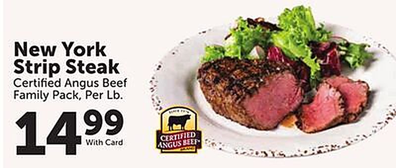 New York Strip Steak - Food City weekly ad deal