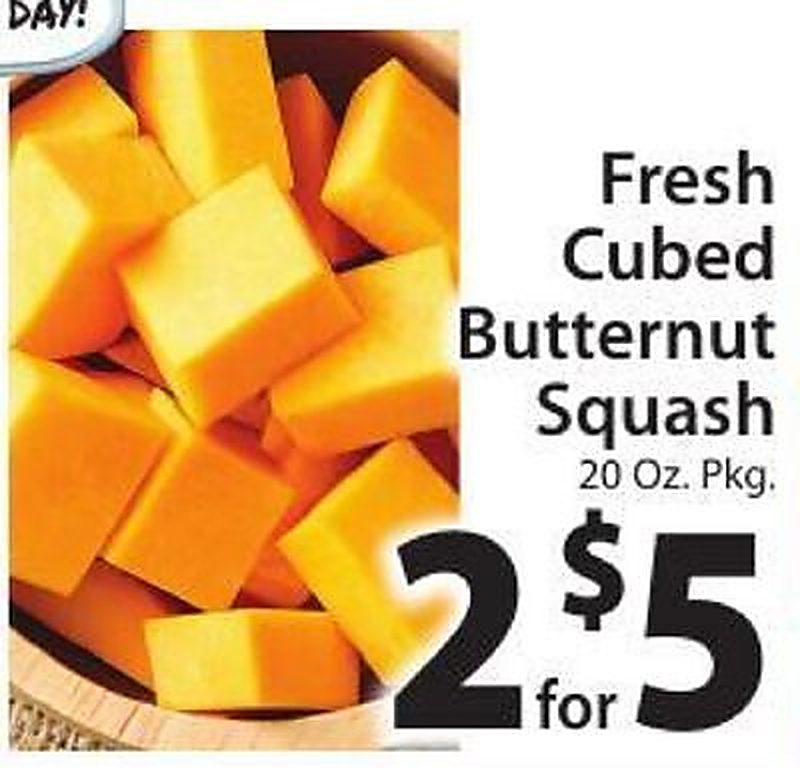 Fresh Cubed Butternut Squash - West Side Marketplace weekly ad deal