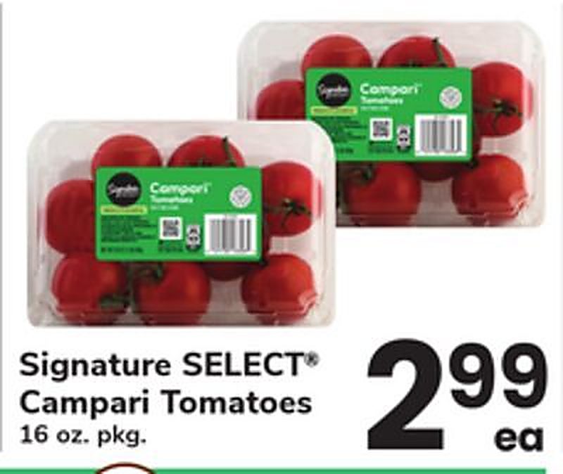 Signature SELECT® Campari Tomatoes - Acme Markets weekly ad deal