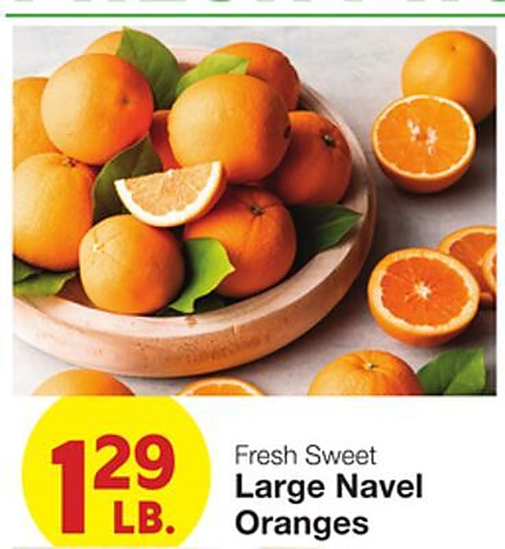Large Navel Oranges - Market Street weekly ad deal
