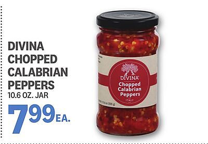 DIVINA CHOPPED CALABRIAN PEPPERS - Kings Food Markets weekly ad deal