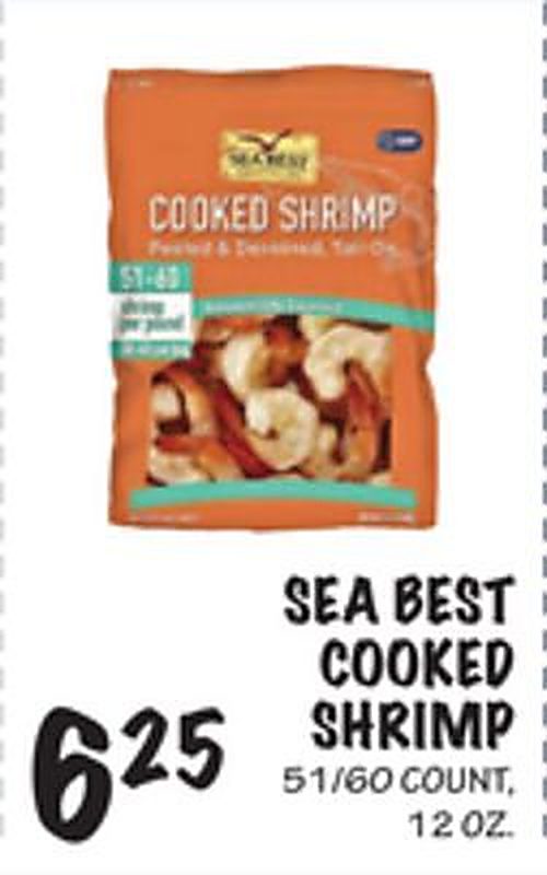 SEA BEST COOKED SHRIMP - Foodarama weekly ad deal