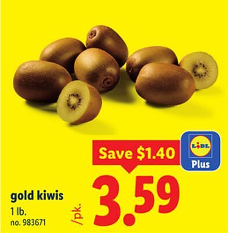gold kiwis - Lidl weekly ad deal