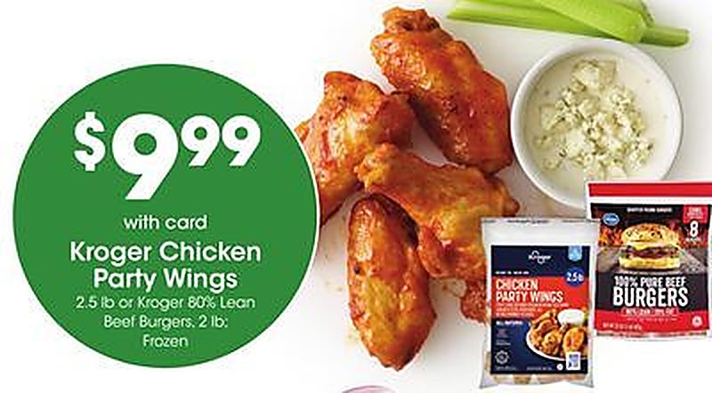 Kroger Chicken Party Wings - Fry's Food Stores weekly ad deal