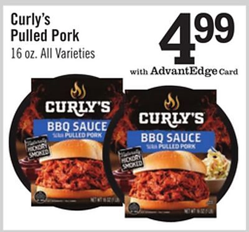 Curly's Pulled Pork - Price Chopper weekly ad deal