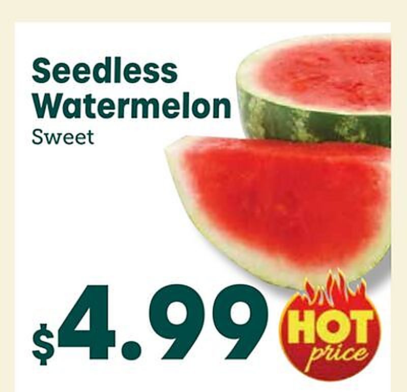 Seedless Watermelon - Little Giant Farmers Market weekly ad deal