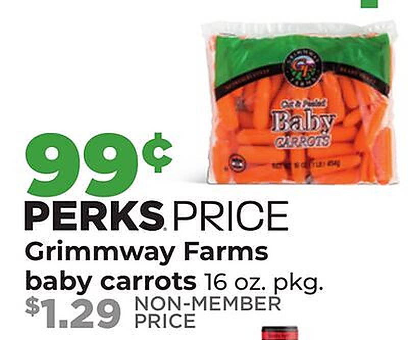 Grimmway Farms baby carrots - Hy Vee weekly ad deal