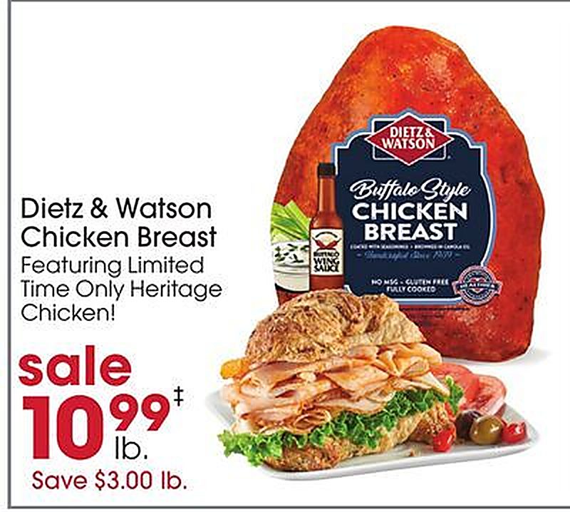 Dietz & Watson Chicken Breast - Giant Eagle weekly ad deal