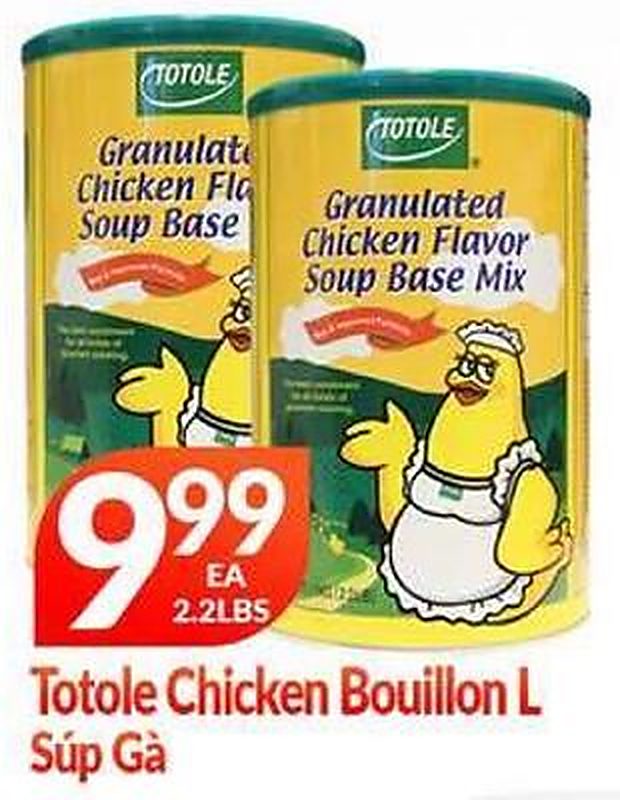 Totole Chicken Bouillon L - Lams Seafood Market weekly ad deal