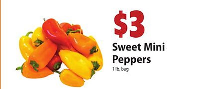 Sweet Mini Peppers - Festival Foods weekly ad deal
