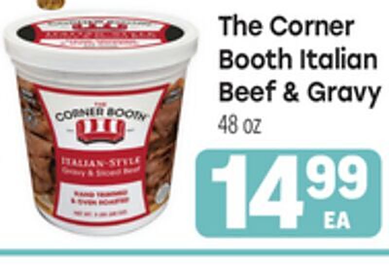 The Corner Booth Italian Beef & Gravy - Tony's Fresh Market weekly ad deal