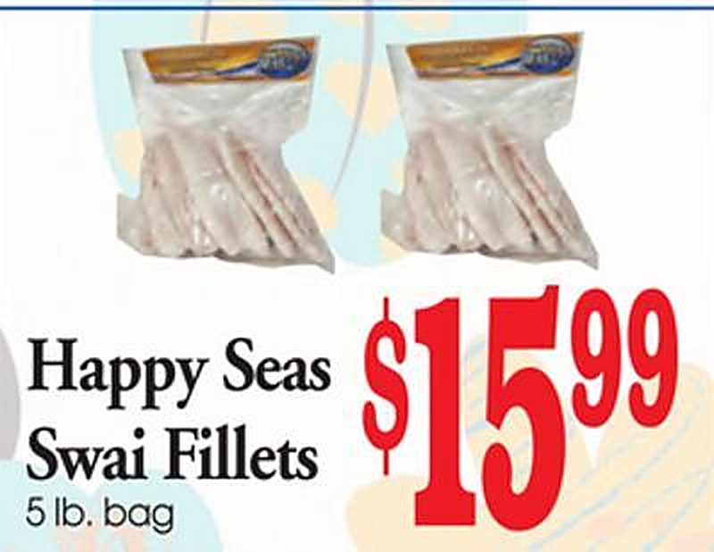 Happy Seas Swai Fillets - Value Fresh Marketplace weekly ad deal