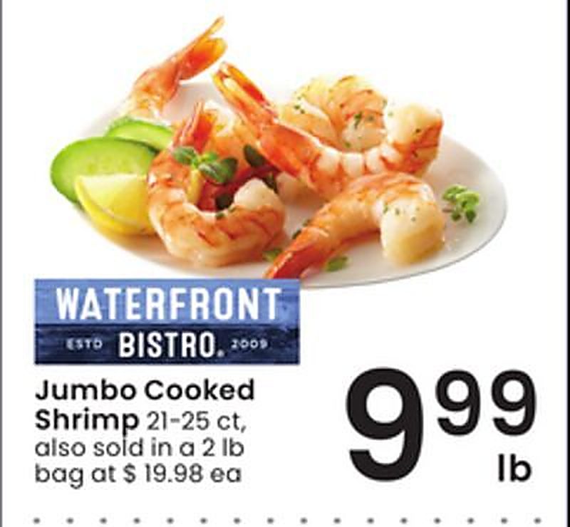 Jumbo Cooked Shrimp - Albertsons weekly ad deal