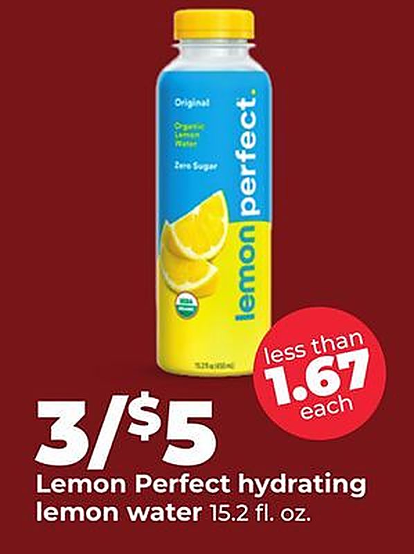 Lemon Perfect hydrating lemon water - Hy Vee weekly ad deal