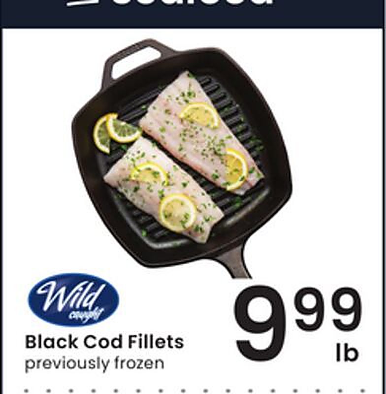 Black Cod Fillets - Albertsons weekly ad deal