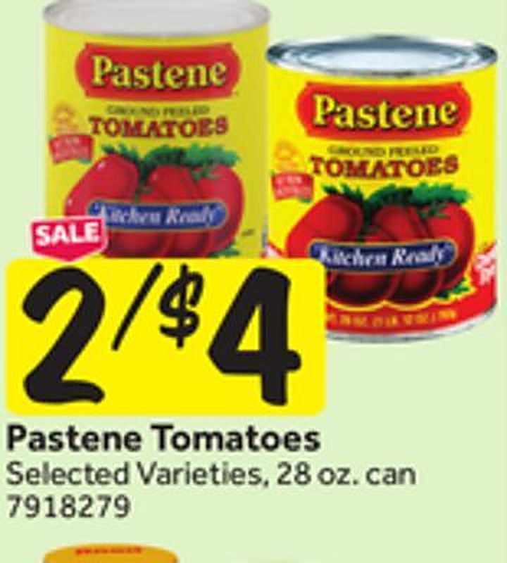 Pastene Tomatoes - Stop & Shop weekly ad deal