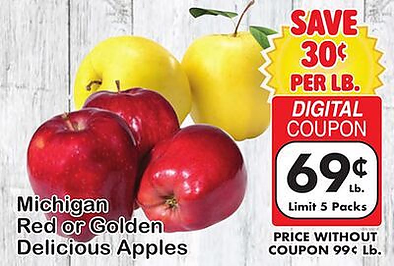 Michigan Red or Golden Delicious Apples - Fairplay Foods weekly ad deal