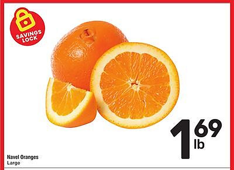 Navel Oranges - Randalls weekly ad deal