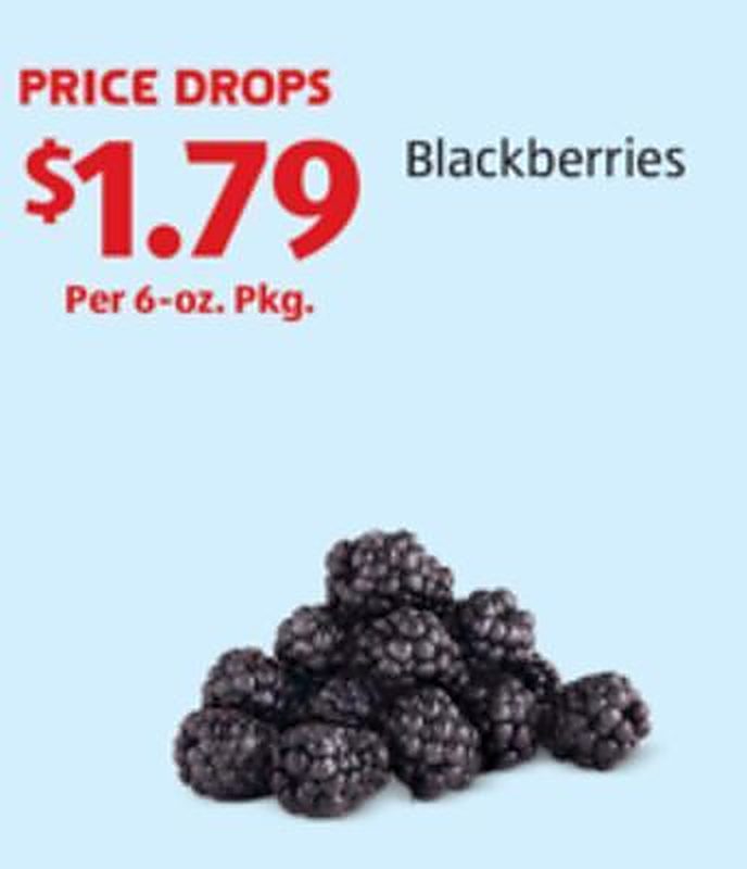 Blackberries - Aldi weekly ad deal