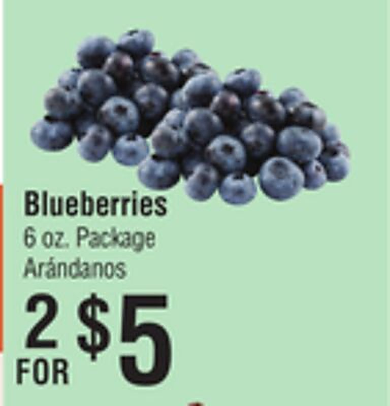 Blueberries - Smart & Final weekly ad deal