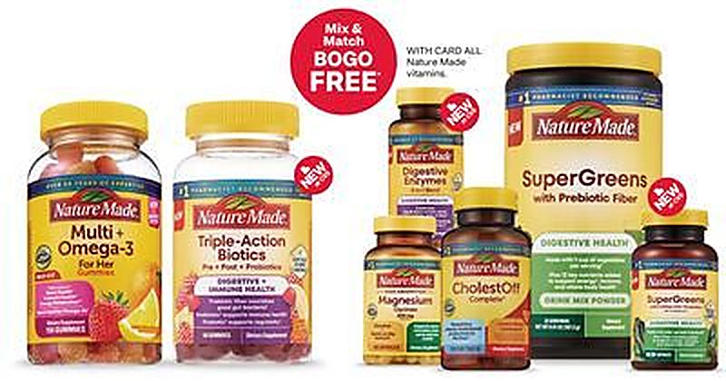 ALL Nature Made vitamins