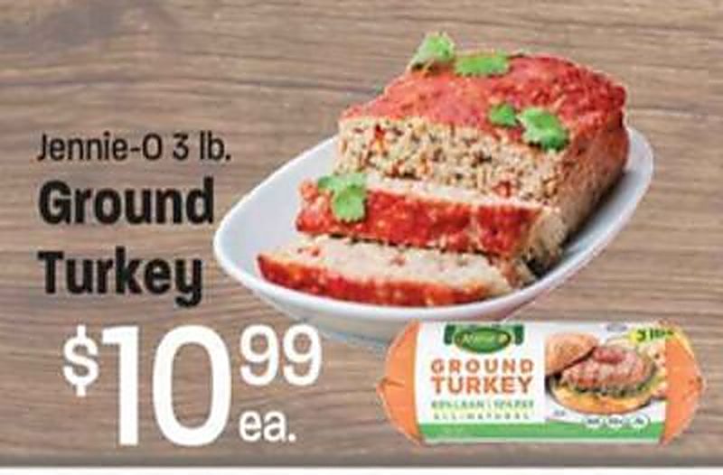 Jennie-O 3 lb. Ground Turkey - Lees Marketplace weekly ad deal