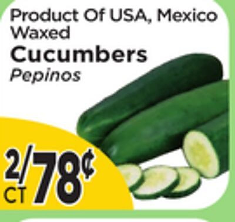 Product Of USA, Mexico Waxed Cucumbers - Presidente Supermarketss weekly ad deal