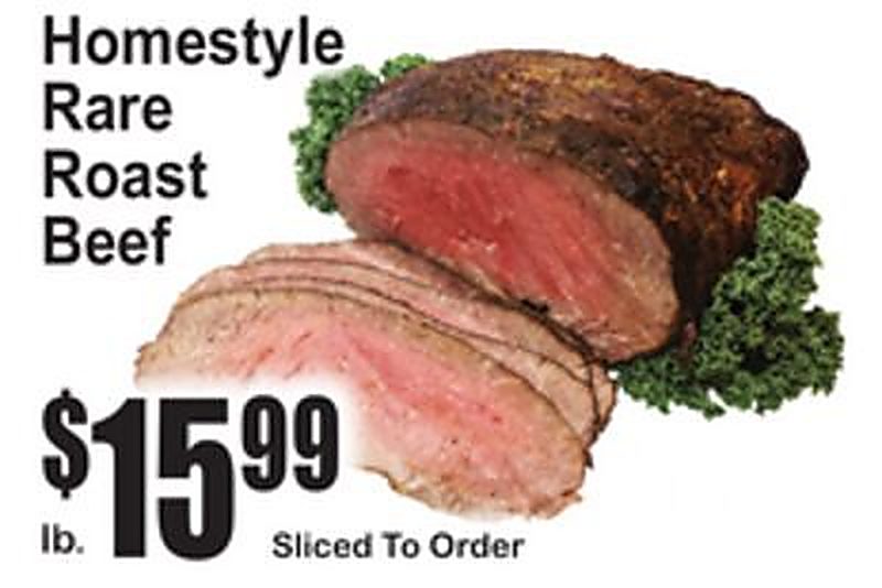 Homestyle Rare Roast Beef - Superfresh weekly ad deal