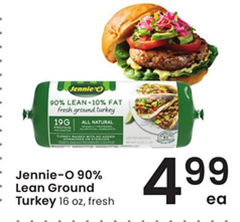 Jennie-O 90% Lean Ground Turkey - Albertsons weekly ad deal