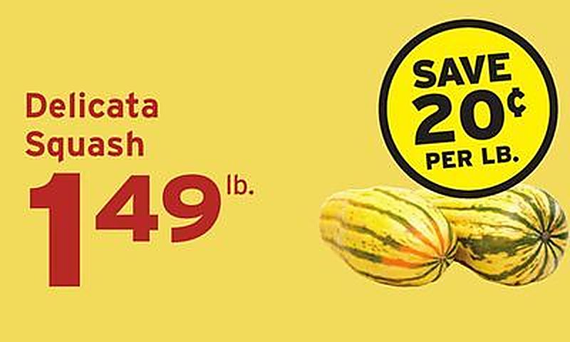 Delicata Squash - Hannaford weekly ad deal