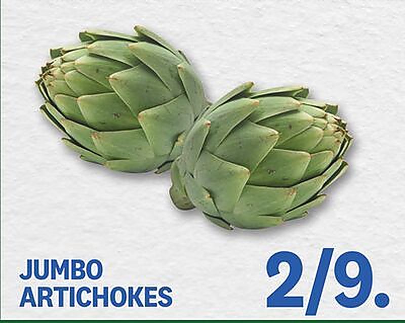 JUMBO ARTICHOKES - Kings Food Markets weekly ad deal