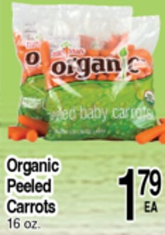Organic Peeled Carrots - Superior Grocers weekly ad deal