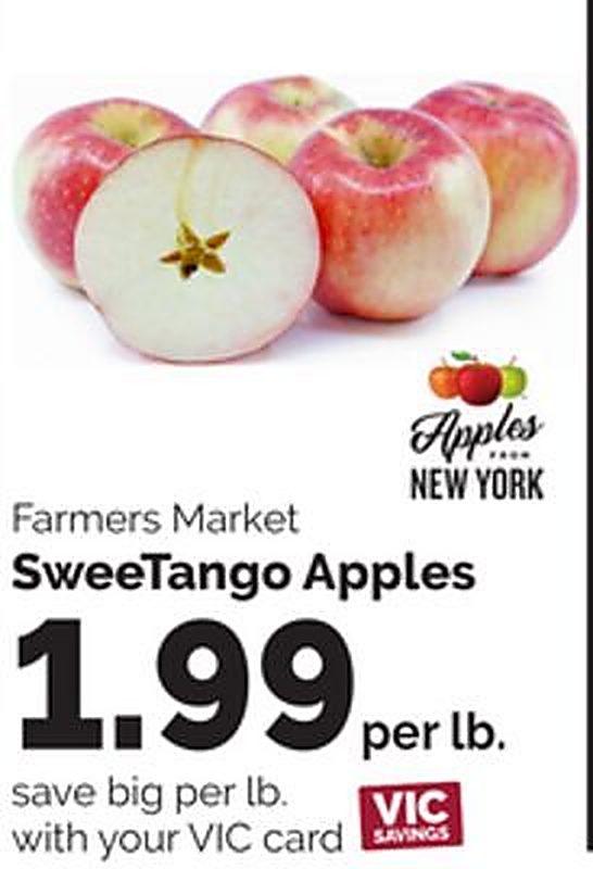 Farmers Market Sweetango Apples - Harris Teeter weekly ad deal