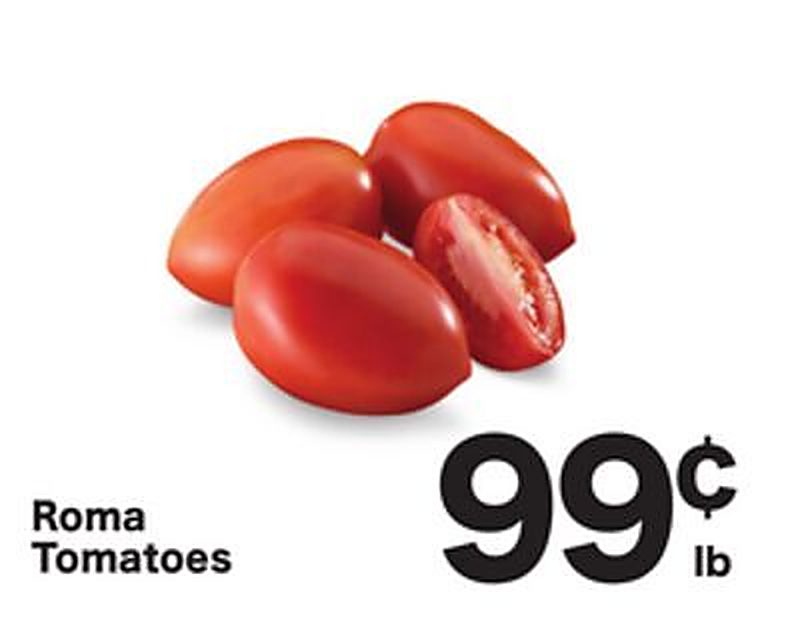 Roma Tomatoes - Shoppers Food weekly ad deal
