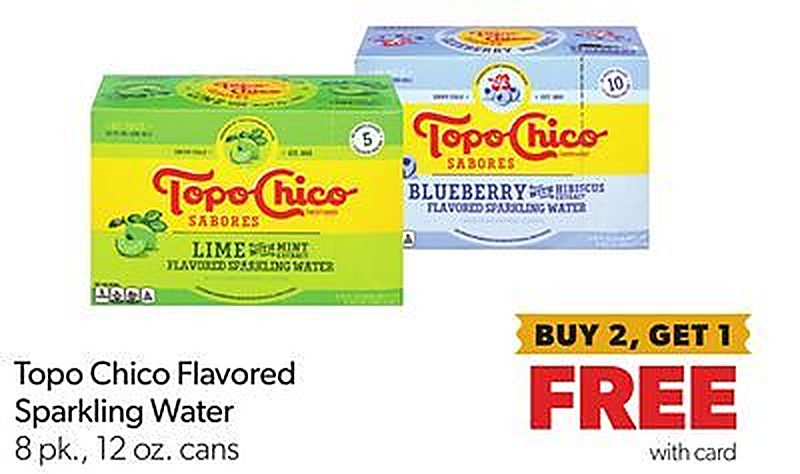 Topo Chico Flavored Sparkling Water