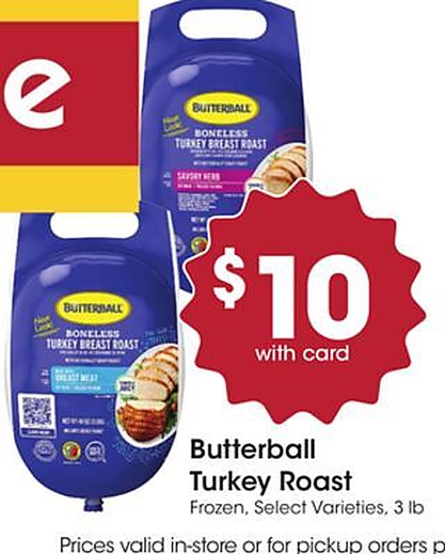 Butterball Turkey Roast - Kroger weekly ad deal